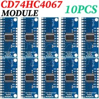 10PCS CD74HC4067 16-Channel Analog Digital Multiplexer Breakout Board Module 74HC4067 Microcontroller Board