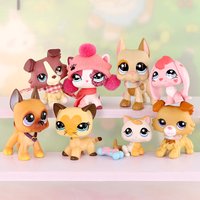 Minilpsshop Bobble Head Toy Rabbit #557 Collie #2452 #1262 Shorthair Cat #3573 #2291 Kitten #134 Great Dand #244 #1647 for lps