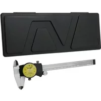 SHAHE 0-150 mm Metric Gauge Measuring Tool Dial Vernier Caliper Shock-Proof Vernier Caliper 0.01 mm