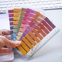 200 Sheets 6Series Color Sticky Notes Self-Adhesives Memo Pad Bookmark Marker Memo Sticker Paper Office School Supplies