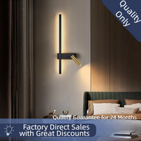 New Minimalist Rotatable Wall Lamp-Bedroom Bedside/Living Room Sofa Reading Light, Wall-Mounted, Independent Switch, Eye-Care image 4
