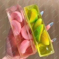Fruit Jelly Stick Stress Ball Jelly Strip Squishy Toys ASMR Sensory ADHD Autism Anti Stress Relief Fidget Toys for Adults Gifts