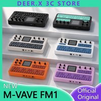 M-VAVE FM1 : pédale d’effets analogiques portative et compacte, avec modulation, arpégiateur, séquenceur et synthétiseur modulaire, modèle M-VAVE FM1.
