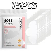 15PCS A water-based gel nasal cleaning patch made of skin-friendly material, gentle and safe, with strong adhesion.