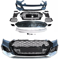 Fast Shipping Car A5 S5 Body Kits RS5 Style Front Bumper with Grille for Audi A5 S5 B9 2017 2018 2019 Car Bumper US Stock