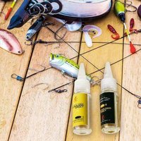 2Pcs Fishing Rod Glue Fishing Rod Epoxy Resin AB Glue Transparent Glue for Twine Fishing Rod Accessories Adhesives & Sealers