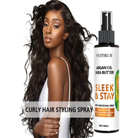 YUITIKUE Curl Styling Spray 72-hour long-lasting curls Anti-frizz high shine One spray sets and smooths for a glossy finish