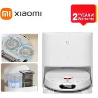 2024 XIAOMI MIJIA Self Cleaning Robot Mop 2 Smart Home Sweeping High Speed Rotary Scrubbing 5000PA Cyclone Suction LDS Laser