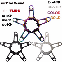 MTB Road Bicycle Folding Mountain Bike Crank 3nail TO BCD 104mm/110mm/130mm Spider For SRAM GXP XX1 X0 Crankset Conversion Claw