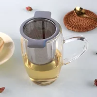 1 Pcs Stainless Steel Reusable Mesh Tea Infuser Strainer Leaf Filter Sieve Cup Parts