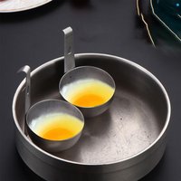 1pcs Poached Egg Maker Nonstick Large Egg Poachin Boiled Holder Egg Steamer Rack Eggs Cooker Kitchen Supplies Gadgets for Home