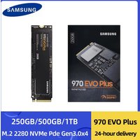 Samsung 970 EVO Plus SSD 250GB 500GB 1TB M.2 2280 Interne Solid-State-Laufwerke NVMe Festplatte HDD für Laptop und Desktop