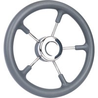Boat Accessories Marine 13 Inch stainless steel 5 Spoke Destroyer Steering Wheel with Black Foam