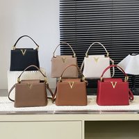 Famous Designer Unique Vintage Leather Diaper Bags For Women Luxury Elegant Large Capacity Crossbody Bag Minimalist Chic Paris