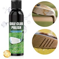 Golf Club Cleaner & Polish 100ml Maintenance Solution Professional Cleaning Kit for Irons & Woods, Golfers, Tournament & Staff