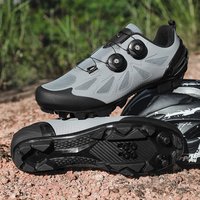 Buty rowerowe MTB antypoślizgowe męskie i damskie, sneakersy górskie, obuwie rowerowe z blokami, buty do kolarstwa górskiego, buty rowerowe z pedałami, model 2025