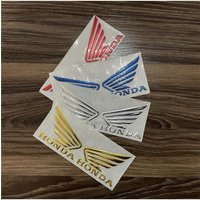 AliExpress Honda universal brand Decorations moto Emblem dirt pit bike motocross parts decal motorbike stickers for honda motorcycles sticker