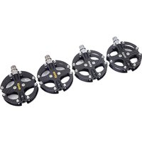 AliExpress Kwok Carbon Fiber Bicycle Pedals Ultralight MTB Road 3 Bearing Pedals Titanium Alloy Axle Light Weight Bike Pedals Cycling Part