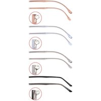 1 Pair New Universal Glasses Arm Flat Teeth Anti-Slip Replacement Leg Metal Spectacle Frame Eyewear Accessories