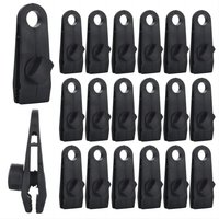 20Pcs Heavy Duty Tent Clip Tarp Clips Lock Grip Tent Clamps Clamps for Tarps Awnings Camping Car and Swimming Pool Covers