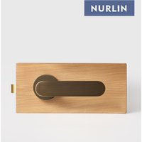 Nurlin Brass Flat Antique Bronze Matte Gold Black Interior Door Lever Handle Passage Privacy Bathroom Lock Comfortable Touch
