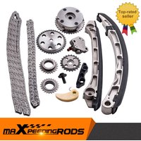 Kompletter Steuerkettensatz mit Nockenwellenrad für Mazda 3 CX-7 Speed3 Speed6 TURBO 2.3L für 3 6 CX-7 2.3L Turbo 2006-2013 L3K9-12-4X0C