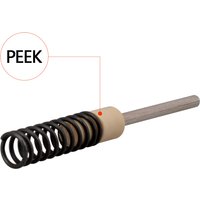 5/10PCS Stainless Steel HPA Fill Valve Kit – Includes Spring PEEK Rod Nozzle Adapter for High-Pressure Systems PCP Station Scuba