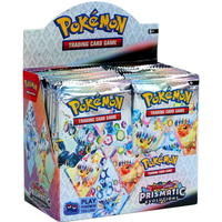 HOT! 360Pcs Pokemon Card Prismatic Evolutions PHANTASMAL FLAMES Scarlet Violet 151 Bolt English Booster Battle Transaction Card