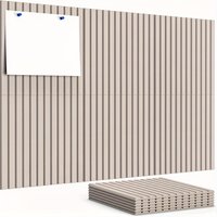6 PCS decorative felt wall panels, decorative bulletin boards for office, home and classroom use, felt notice boards