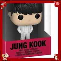 BTS Jungkook Jin V Taehyung Pocket Pop Keychain Vinyl Figure Gift Set