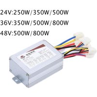 AliExpress NONE DC Brush Motor Controller For Electric Bicycle Parts 24V/36V/48V Electric Bike Brush Motor Controller 250W/350W/500W/800W
