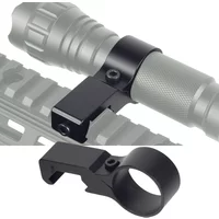 1" Rings Offset Flashlight Mount Quick Release For 21mm Picatinny Rail Weapons Light Mount Laser Sight Ring Mount Hunting