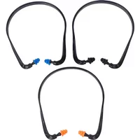 1PC Sleeping Working Noise Reduction Ear Plugs Soft Silicone Head-mounted Earplugs Protector Anti-Noise Earmuff