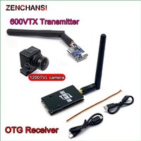 Ready to Use 5.8G 48CH TS5823 Transmitter 600mW & Skydroid W/ Antenna FUAV UVC 150CH & FPV 1200TVL Camera For RC Camera Drone