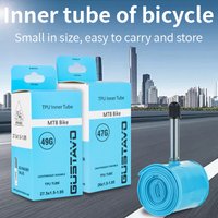 GUSTAVO TPU MTB Bike Inner Tube Camera 26 27.5 x1.5 1.95 Inch Mountain Bicycle Tire pneu SCHRADER 45MM