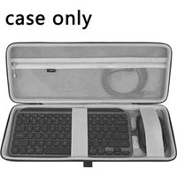 Geekria Keyboard Case for Logitech MX Keys Mini Advanced Wireless Illuminated Keyboard and Anywhere 3 Compact Mouse Combo Case