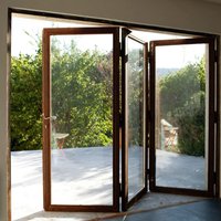 Aluminum Alloy Profile Patio Accordion Door for Balcony Sliding Glass Folding Door Building Material Powder Coating Bifold Doors