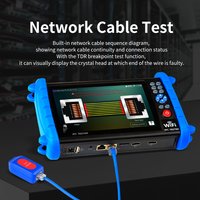 Noyafa NF-722 4K 8K HDMI VGA PoE Monitor CCTV Tester IP Camera AHD Mini 7 Inch CFTV Cable Testing Tool IPC722 ATCHS