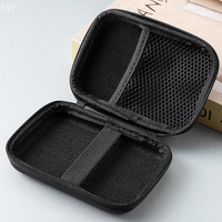 Reißverschlusstasche aus EVA-Material, HDD, SSD, USB-Kabel, Aufbewahrungstasche für 2,5-Festplatten-Powerbank-Ladegerät