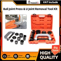 Podofo 4-in-1 Hochleistungs-Kugelgelenk-Presswerkzeug-Set, 4x4-Adapter für die Meisten 2WD 4WD Autos und Leichte LKWs