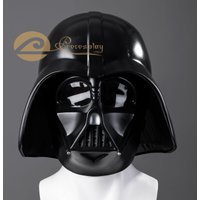 Darth Vader Cosplay Helmet PVC Black Headgear Mask Halloween Cos Accessories C08866