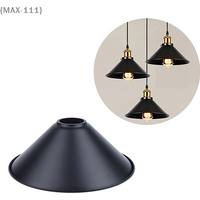 【F2-MAX111】Black Iron Lampshade American Retro Industrial Style Chandelier Wall Lamp Table Lamp Lampshade For Clothing Store