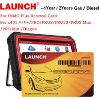 LAUNCH Update Card 1/2 Years Service for x431 V/V+/PRO/PROS/PRO3S/PROS Mini/PRO Mini/Diagun Support IMMO Plus Renewal