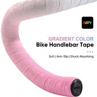 Bicycle Handlebar Tapes Gradient Color Road Bike Bar Tape Strap Comfort Shockproof Handles Wrapper Road Gravel Cycling Bartape