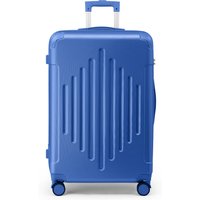 Premium ABS Luggage Suitcase with Non-TSA Lock – 24in Deep Blue