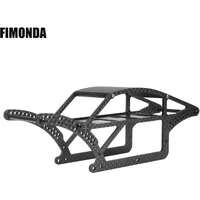TRX4M Carbon Fiber Comp Chassis Kit for 1/18 RC Rock Crawler Car TRX4-M Defender Bronco Upgrade