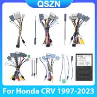 QSZN For Honda CRV CR-V 2002-2023 Civic Car 16pin Wiring Harness Adapter Canbus Box Power Cable RZ-HD06