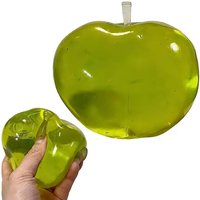 New Green Apple Squeeze Toys Relieve Stress and Vent Anger Fidget Toys Plasticity Squeeze toys To Relieve Stress for Friends