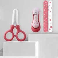 For Kids Nail Clipper Scissors Nail Clippers Children's Care Tools Storage Set Baby's Nail Clippers Kits baby nail trimmer