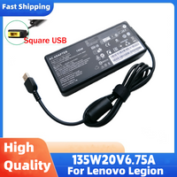 Laptop Adapter 135W 20V 6.75A Notebook Charger for Lenovo T440p Y50-70 R720 Y700 T540p P51 P52 S5 ADL135NLC3A Power Supply